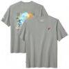 Arizona Cardinals Tommy Bahama Huddle & Hang Tens T-Shirt - Gray - Front View