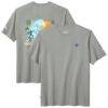 Dallas Cowboys Tommy Bahama Huddle & Hang Tens T-Shirt - Gray - Front View