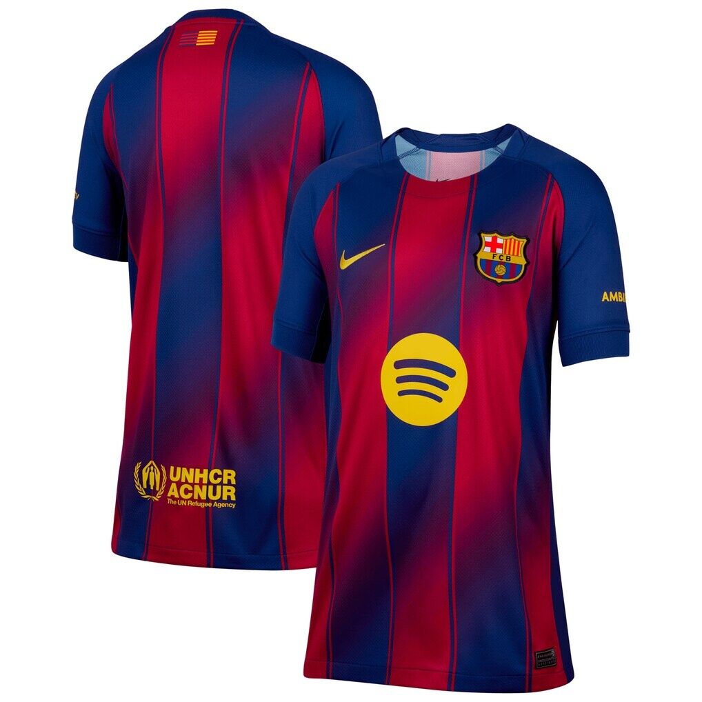 Barcelona Nike Youth 2025/26 Home Replica Jersey