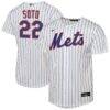 Juan Soto New York Mets Nike Youth Home Replica Jersey - White - Front View