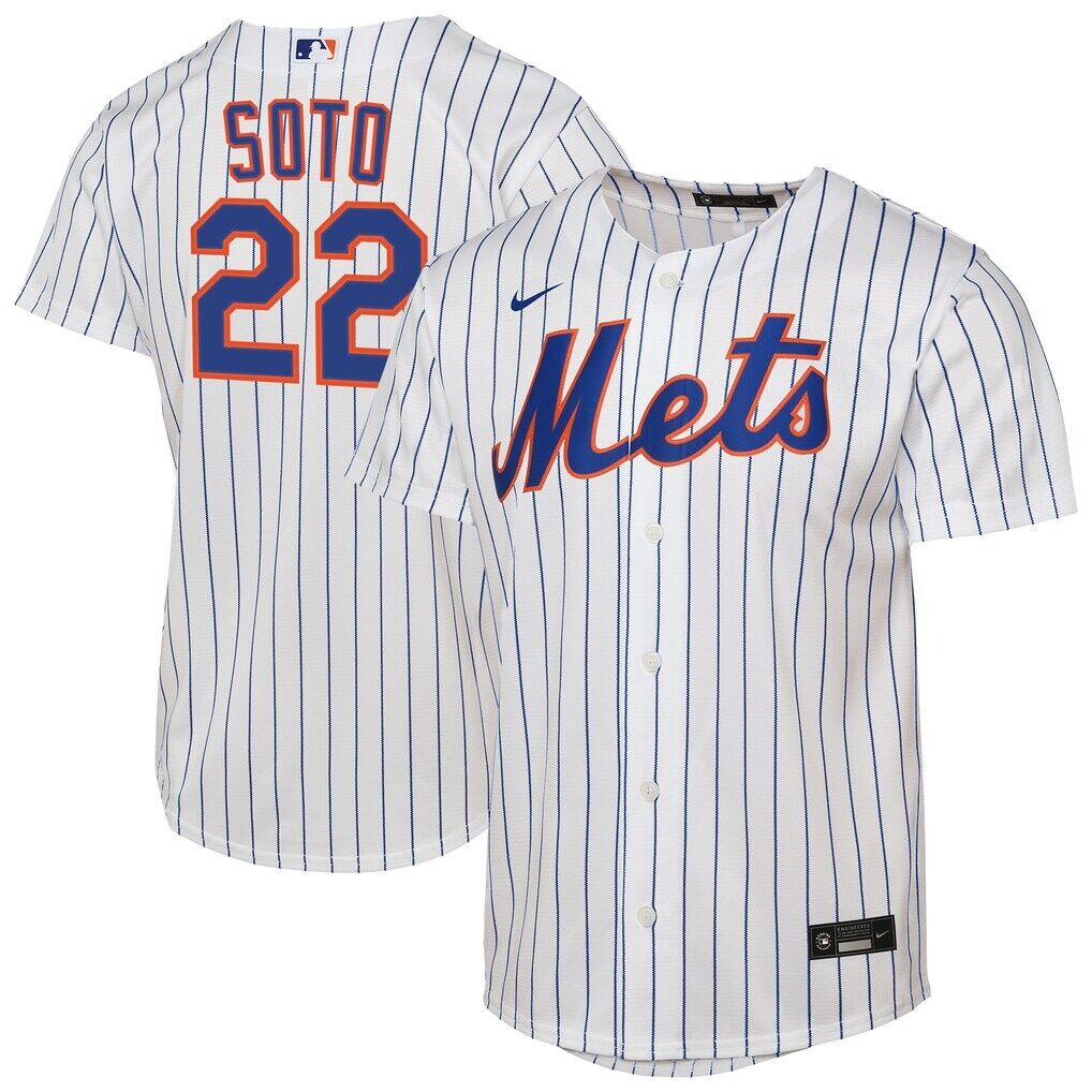 Juan Soto New York Mets Nike Youth Home Replica Jersey