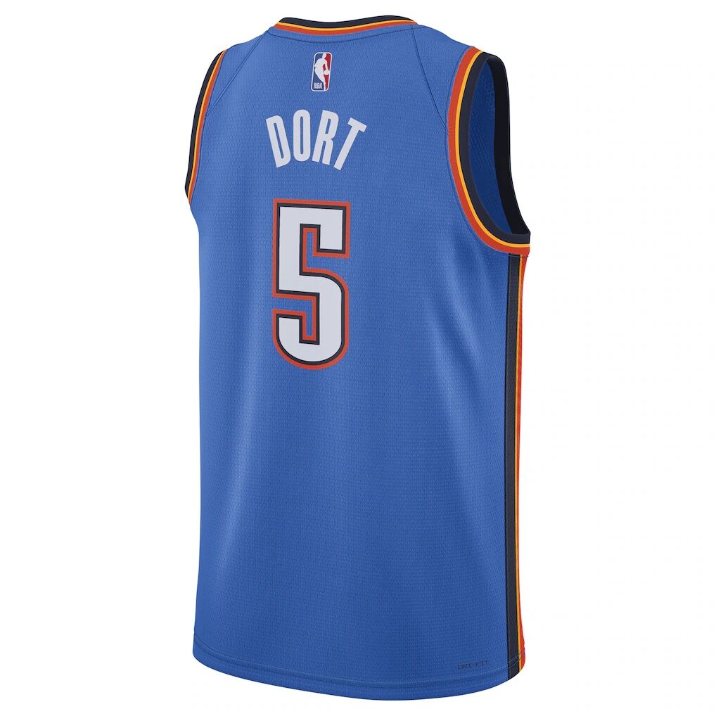 Luguentz Dort Oklahoma City Thunder Nike Unisex Swingman Player Jersey - Icon Edition