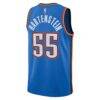 Isaiah Hartenstein Oklahoma City Thunder Nike Unisex Swingman Player Jersey - Blue - Detail View