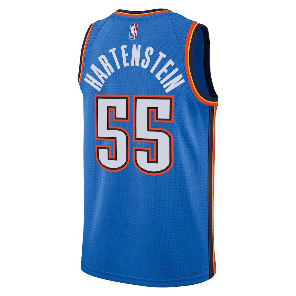 Isaiah Hartenstein Oklahoma City Thunder Nike Unisex Swingman Player Jersey - Icon Edition