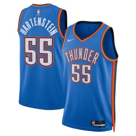 Isaiah Hartenstein Oklahoma City Thunder Nike Unisex Swingman Player Jersey - Blue - Front View