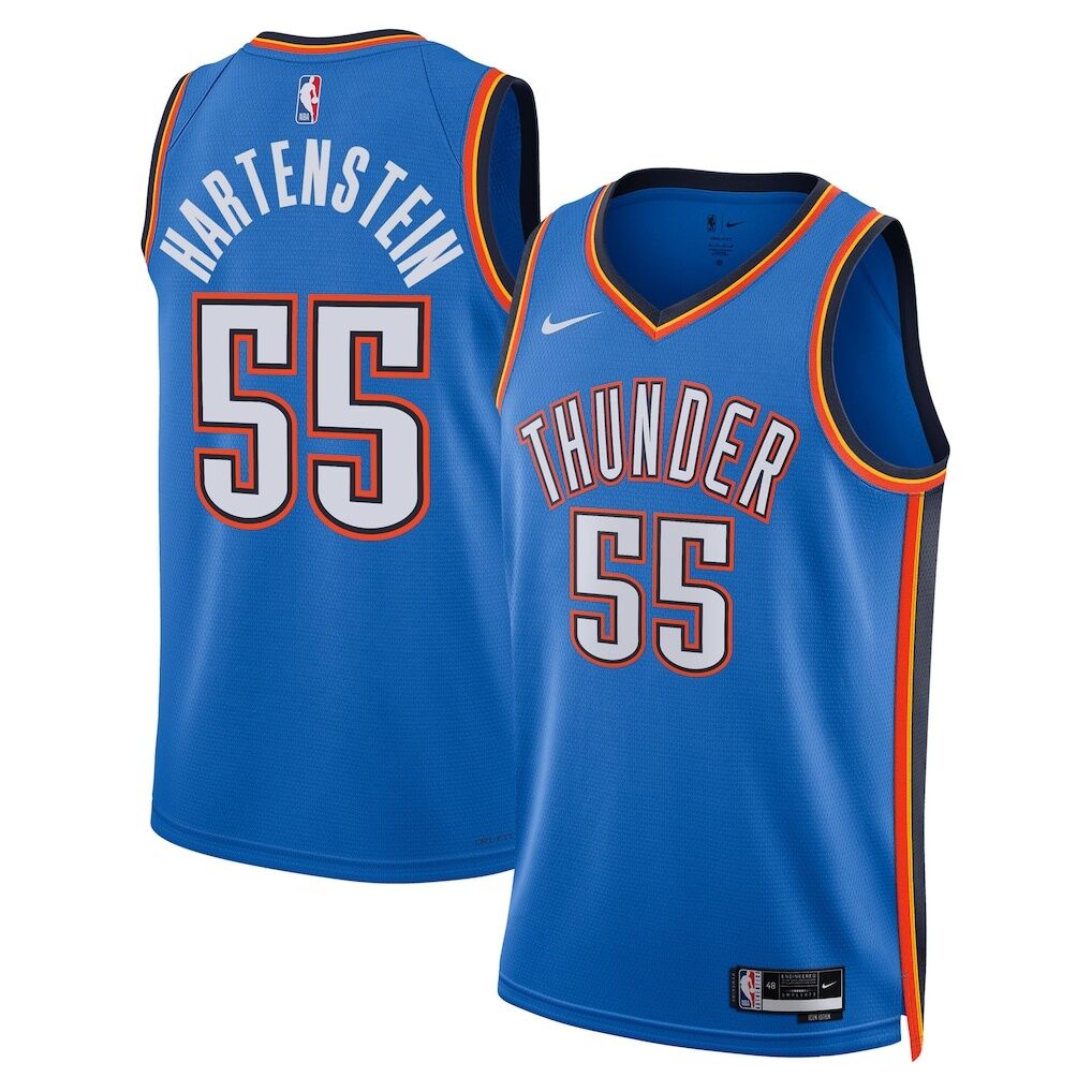 Isaiah Hartenstein Oklahoma City Thunder Nike Unisex Swingman Player Jersey - Icon Edition