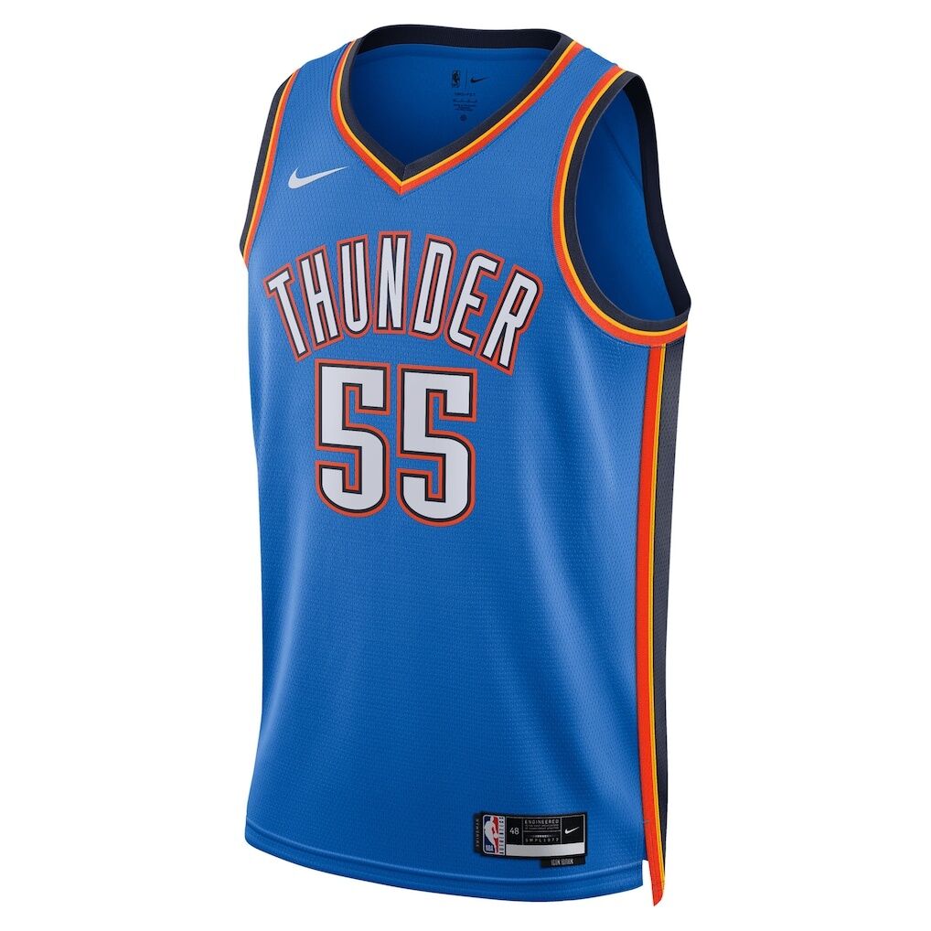 Isaiah Hartenstein Oklahoma City Thunder Nike Unisex Swingman Player Jersey - Icon Edition