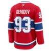 Ivan Demidov Montreal Canadiens Fashion7 Home Premium Jersey - Red - Detail View