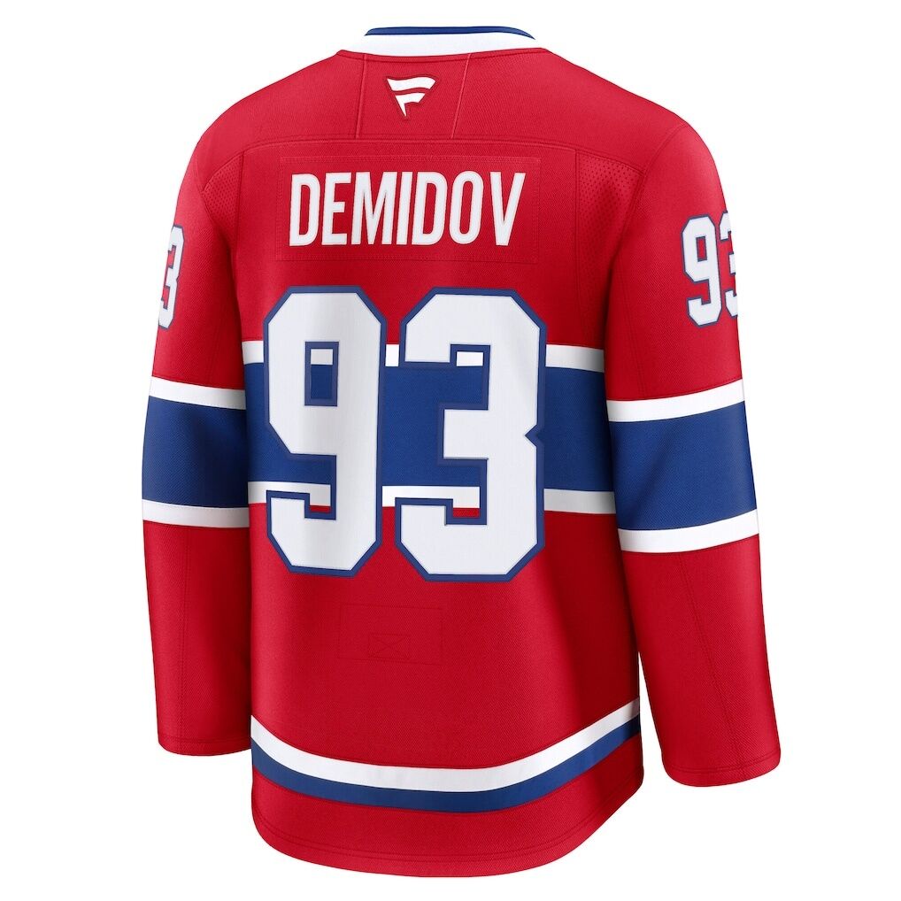Ivan Demidov Montreal Canadiens Fashion7 Home Premium Jersey