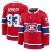 Ivan Demidov Montreal Canadiens Fashion7 Home Premium Jersey - Red - Front View