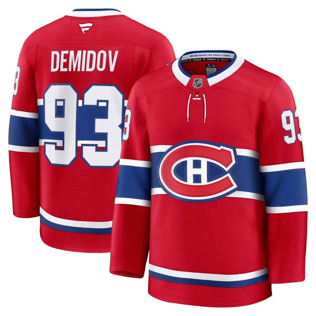 Ivan Demidov Montreal Canadiens Fashion7 Home Premium Jersey