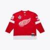 Dominik Hasek Detroit Red Wings Mitchell & Ness 2007-08 Power Play Jersey - Red - Front View