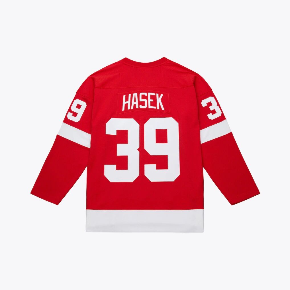 Dominik Hasek Detroit Red Wings Mitchell & Ness 2007-08 Power Play Jersey