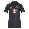 Lionel Messi Inter Miami CF adidas Women's 2026 Presagio Replica Jersey - Black - Side View