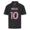 Lionel Messi Inter Miami CF adidas Youth 2026 Presagio Replica Jersey - Black - Detail View