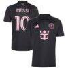Lionel Messi Inter Miami CF adidas 2026 Presagio Replica Jersey - Black - Front View