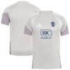 St. Louis CITY SC 2026 Competition Training Jersey - Silver - Front View