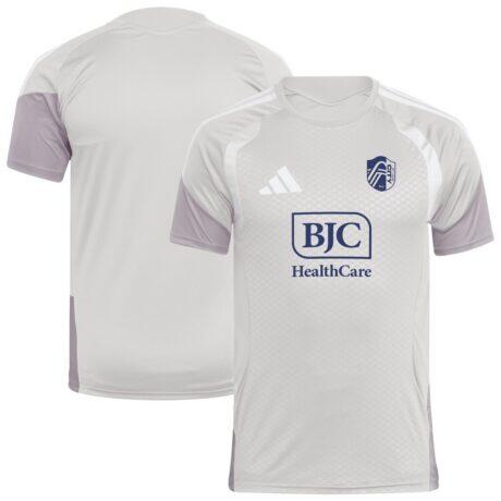 St. Louis CITY SC 2026 Competition Training Jersey - Silver - Front View