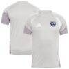 FC Dallas 2026 Competition Training Jersey - Silver - Front View