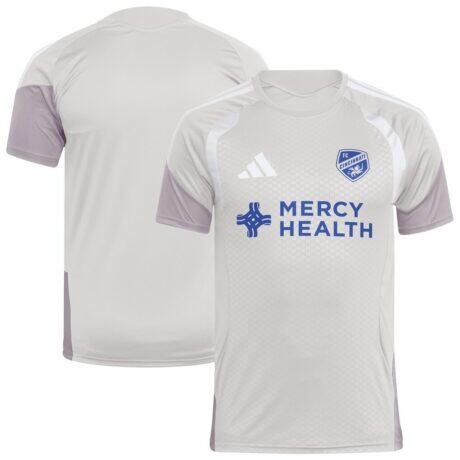 FC Cincinnati 2026 Competition Training Jersey - Silver - Front View