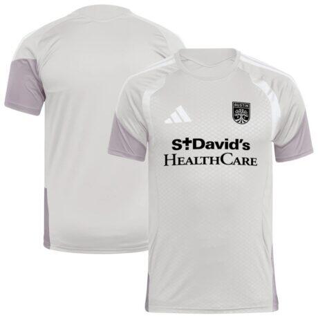 Austin FC 2026 Competition Training Jersey - Silver - Front View