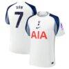 Son Heung-Min Tottenham Hotspur Nike 2025/26 Home Replica Jersey - White - Front View
