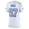 Joey Bosa Buffalo Bills Nike Women's 2025 Rivalries Collection Game Jersey - White - Detail View