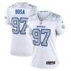 Joey Bosa Buffalo Bills Nike Women's 2025 Rivalries Collection Game Jersey - White - Front View