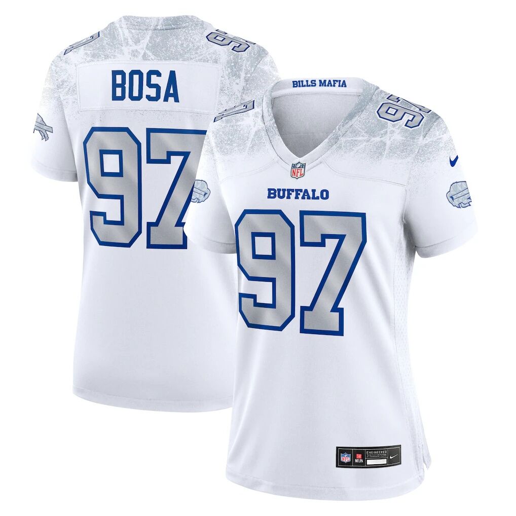 Joey Bosa Buffalo Bills Nike Women's 2025 Rivalries Collection Game Jersey