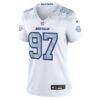 Joey Bosa Buffalo Bills Nike Women's 2025 Rivalries Collection Game Jersey - White - Side View