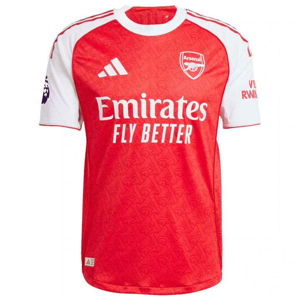Bukayo Saka Arsenal adidas 2025/26 Home Authentic Player Jersey
