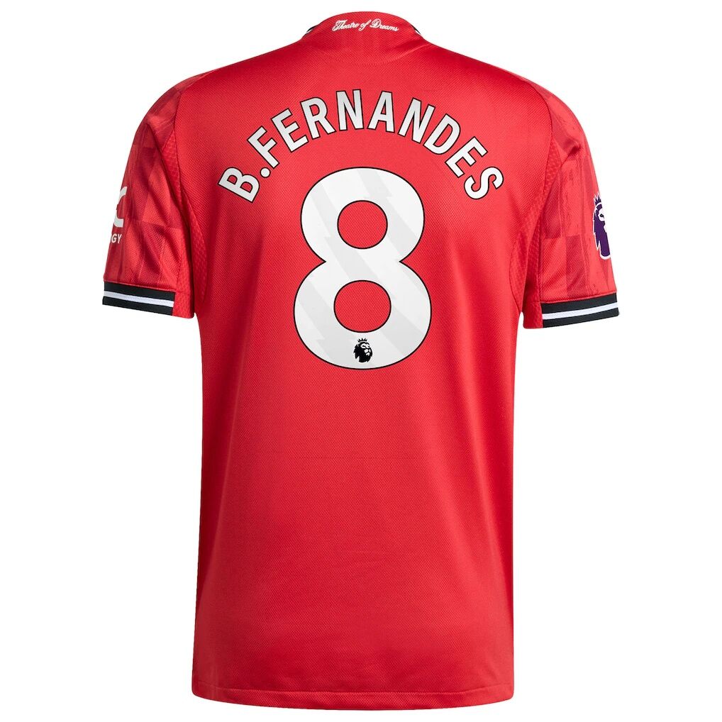 Bruno Fernandes Manchester United adidas Home 2025/26 Authentic Player Jersey