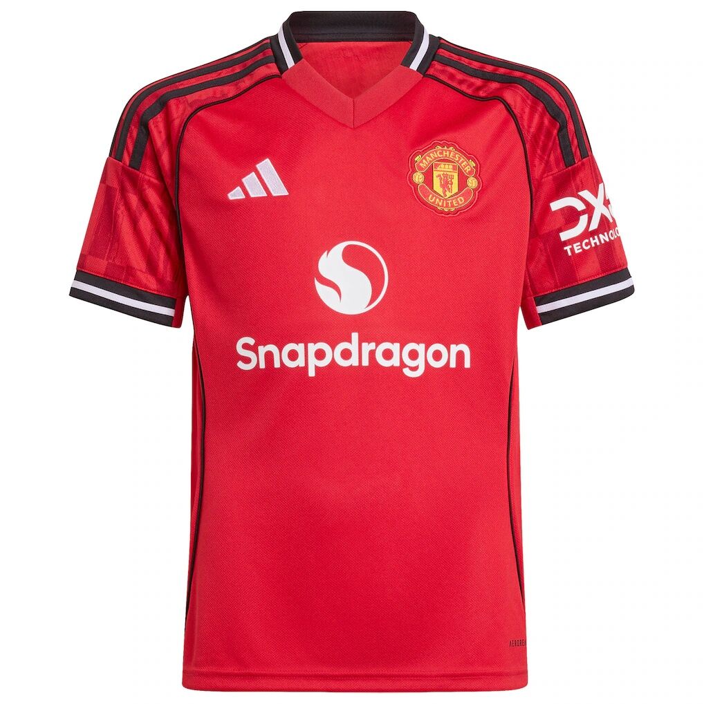Marcus Rashford Manchester United adidas Youth Home 2025/26 Replica Player Jersey
