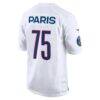 Paris Saint-Germain Nike 2025 Soccer x NFL Game Jersey - White - Detail View