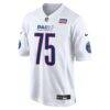 Paris Saint-Germain Nike 2025 Soccer x NFL Game Jersey - White - Side View