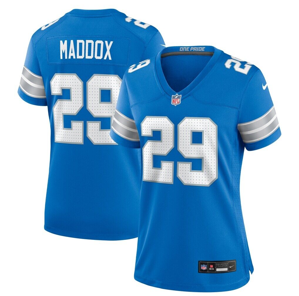 Avonte Maddox Detroit Lions Nike Women's Team Game Jersey