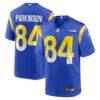 Colby Parkinson Los Angeles Rams Nike Team Game Jersey - - Front View