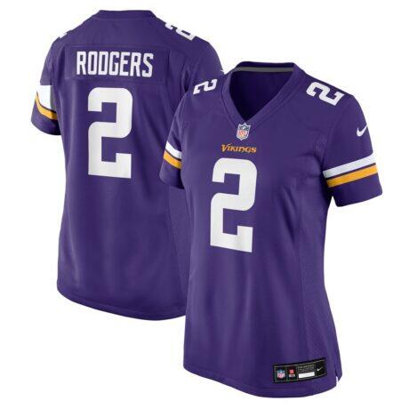 Isaiah Rodgers Minnesota Vikings Nike Women's Team Game Jersey - Purple - Front View