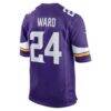 Jay Ward Minnesota Vikings Nike Team Game Jersey - Purple - Detail View