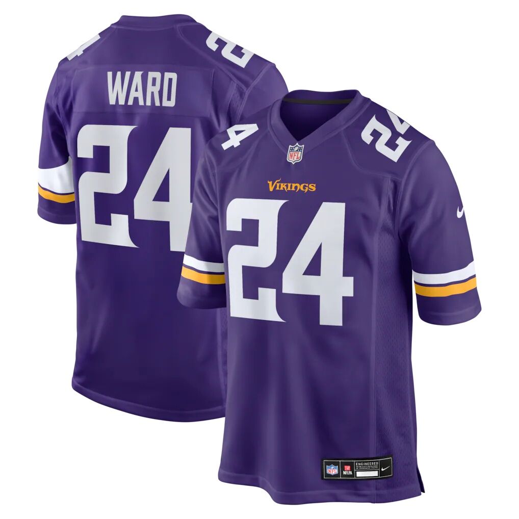 Jay Ward Minnesota Vikings Nike Team Game Jersey