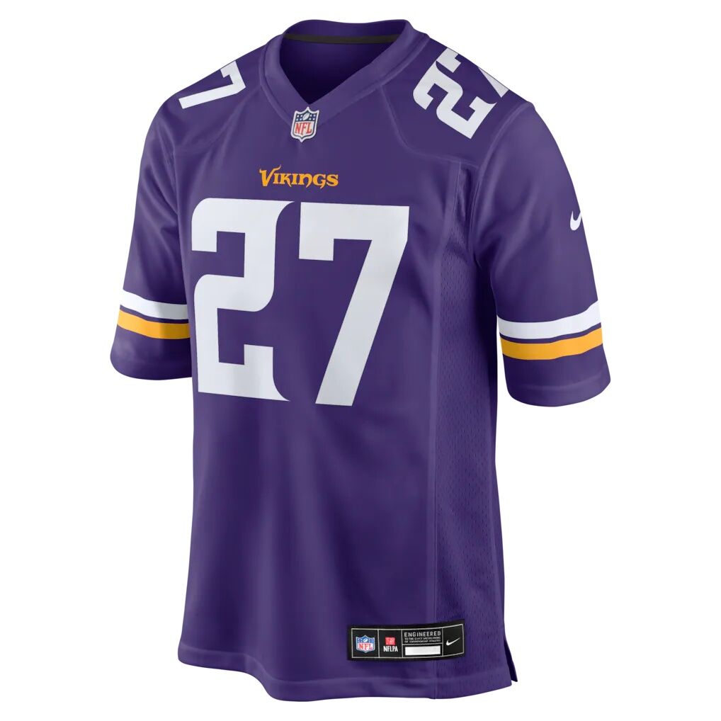Jordan Mason Minnesota Vikings Nike Team Game Jersey