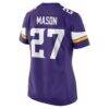 Jordan Mason Minnesota Vikings Nike Women's Team Game Jersey - Purple - Detail View