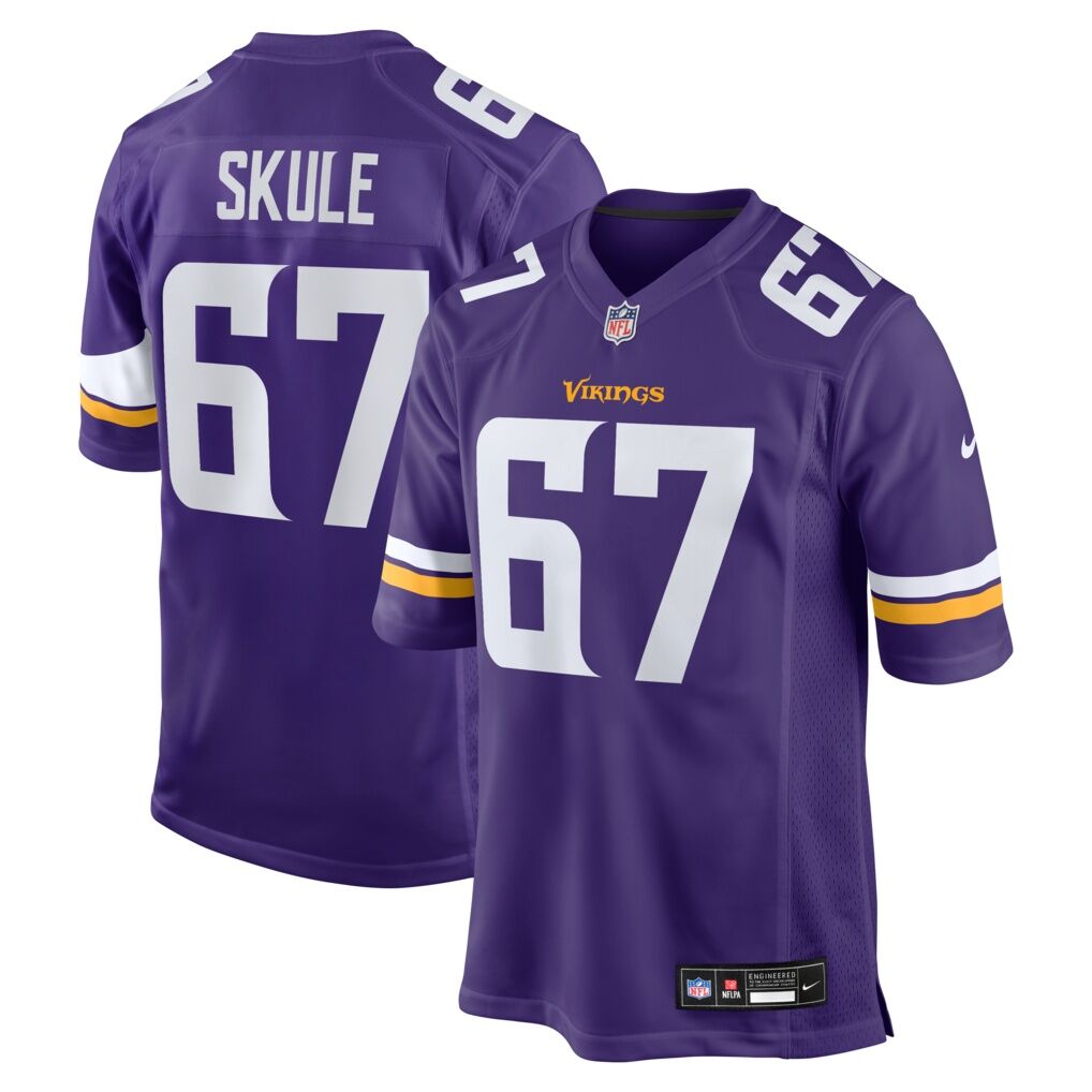 Justin Skule Minnesota Vikings Nike Team Game Jersey