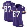 Justin Skule Minnesota Vikings Nike Women's Team Game Jersey - Purple - Front View