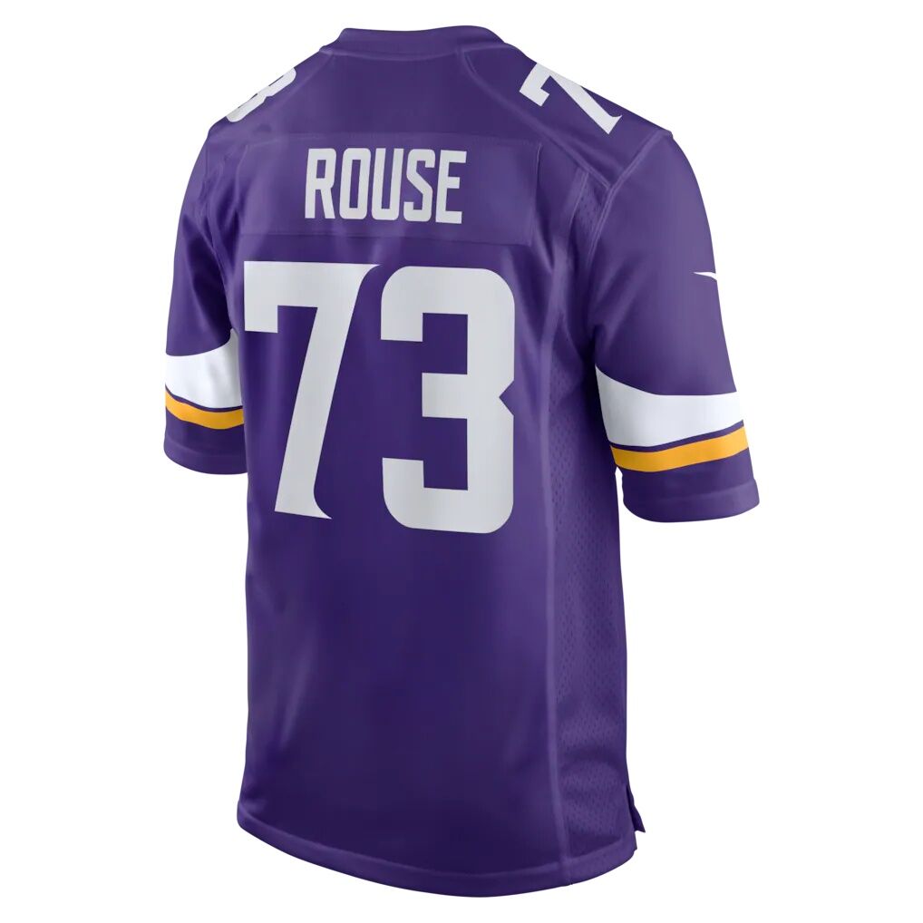 Walter Rouse Minnesota Vikings Nike Team Game Jersey
