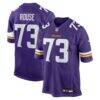 Walter Rouse Minnesota Vikings Nike Team Game Jersey - Purple - Front View