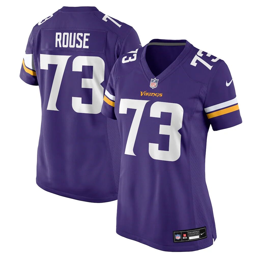 Walter Rouse Minnesota Vikings Nike Women's Team Game Jersey