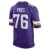 Will Fries Minnesota Vikings Nike Team Game Jersey - Purple - Detail View