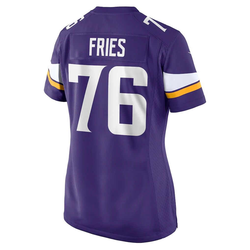 Will Fries Minnesota Vikings Nike Women's Team Game Jersey