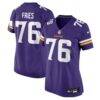 Will Fries Minnesota Vikings Nike Women's Team Game Jersey - Purple - Front View